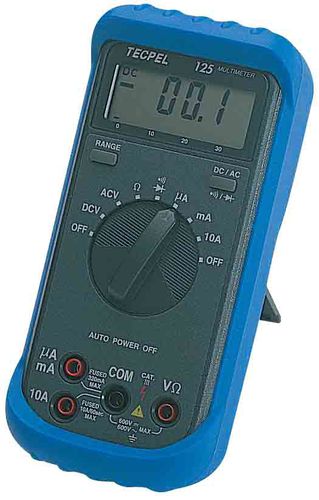 Цифровой мультиметр - DMM-125   - Tecpel  Co., Ltd. - переносной / 600 В / 10 A
