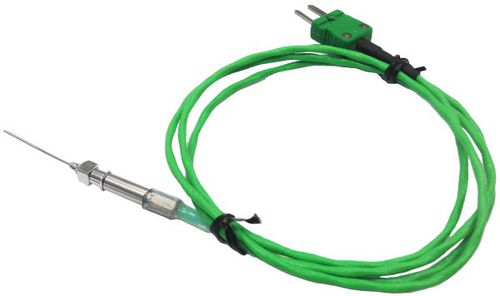 Датчик температуры с БРС типа K - TPK-03N  Immersing needle thermocouple type K - Tecpel  Co., Ltd.