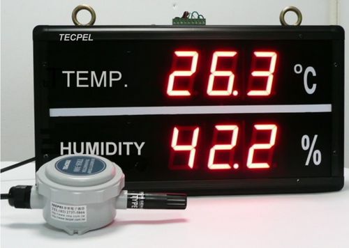 Табло LED - TRH-3306DHL - Tecpel  Co., Ltd. - с 3 цифрами / с 2 линиями / 7 сегментов