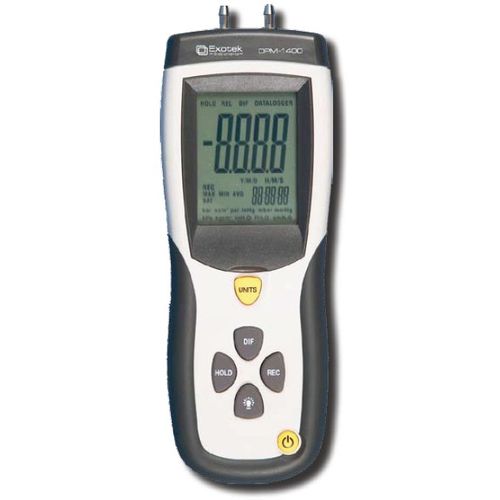 Прибор для измерения давления - DPM-1400 - Exotek Instruments - дифференциальный / цифровой / переносной