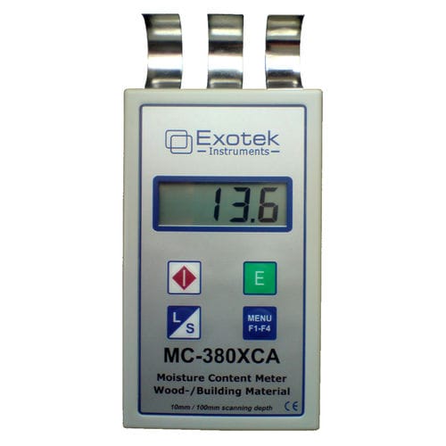 Измеритель влажности для дерева - MC-380XCA - Exotek Instruments - для строительных материалов / диэлектрический / с цифровым дисплеем