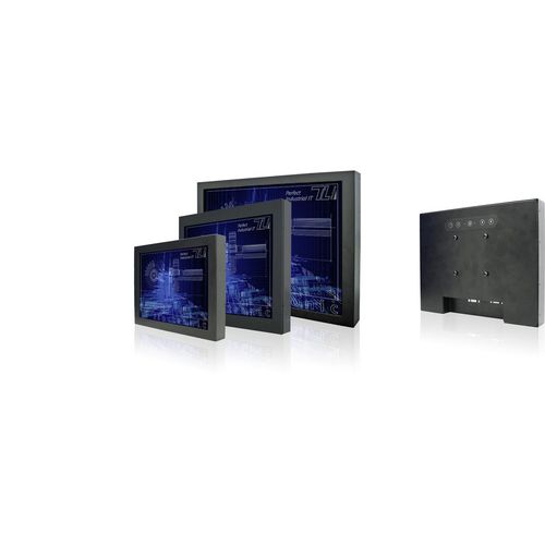 Монитор LCD - WM Series - TL Electronic - с резистивным сенсорным экраном / промышленный / 19"
