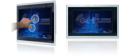 Монитор LCD - WM-MTU series - TL Electronic - с мультисенсорным экраном / промышленный / 15"