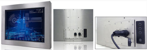 Монитор LCD - WM ES Series - TL Electronic - с сенсорным экраном / промышленный / 15"