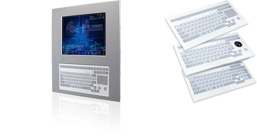 Монитор LCD - WM-BF series - TL Electronic - с резистивным сенсорным экраном / промышленный / 19"