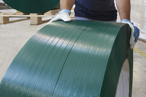 Обвязочная лента из ПЭТФ - MESSERSI' PACKAGING - набивная