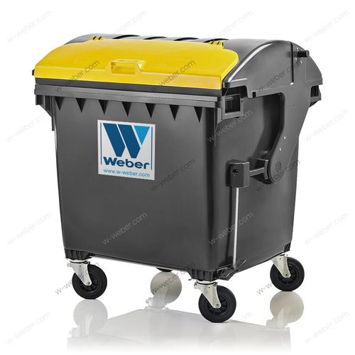 Контейнер для отходов из ПЭНД - MGB 1100 L RL LIL - Weber GmbH & Co. KG Abfallbehaelter & Container - для городских отходов / для бытовых отходов / для бумаги