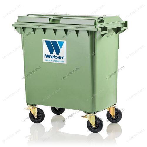 Контейнер для отходов из ПЭНД - MGB 770 L - Weber GmbH & Co. KG Abfallbehaelter & Container - для городских отходов / для бытовых отходов / для бумаги