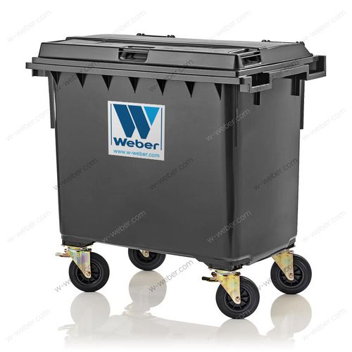 Контейнер для отходов из ПЭНД - MGB 660 L - Weber GmbH & Co. KG Abfallbehaelter & Container - для городских отходов / для бытовых отходов / для бумаги