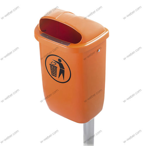 Мусорный контейнер из ПЭНД - Weber GmbH & Co. KG Abfallbehaelter & Container - для городских отходов / блокируемый