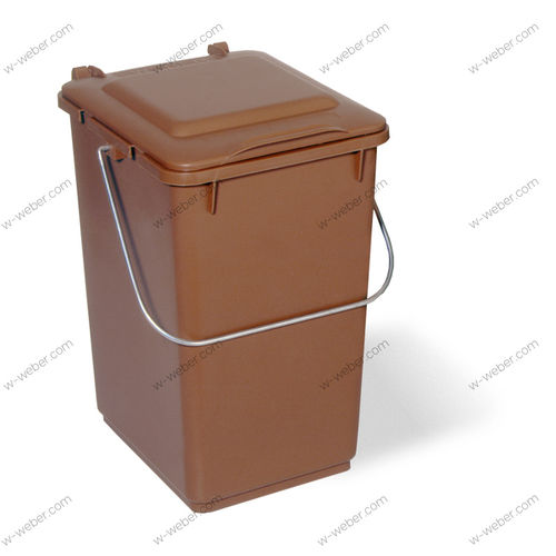Мусорный контейнер из пластика - Weber GmbH & Co. KG Abfallbehaelter & Container - для бытовых отходов / органических отходов / с крышкой