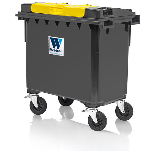 Контейнер для отходов из ПЭНД - MGB 770 L FL LIL - Weber GmbH & Co. KG Abfallbehaelter & Container - для городских отходов / для бытовых отходов / для бумаги