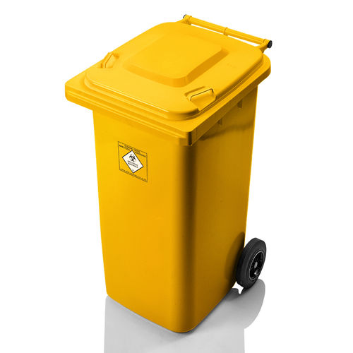 Контейнер для отходов из ПЭНД - MGB 240 L - Weber GmbH & Co. KG Abfallbehaelter & Container - для медицинских отходов / с крышкой / 2-колесный
