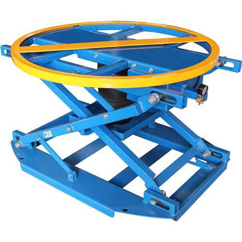Подъемный стол вращающийся - LPSL-AIR - Lift Products - ножничный / пневматический / стационарный