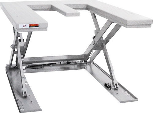 Ножничный подъемный стол - LPBLE-20-SG  - Lift Products - электрический / стационарный / с площадкой в форме Е