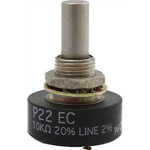 Однооборотный потенциометр - PP22S series  - Vishay MCB industrie - с ручным управлением / аналоговый / из токопроводящей пластмассы