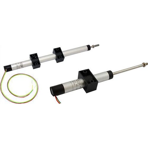 Линейный датчик положения - RP12 series - Vishay MCB industrie - с потенциометром из токопроводящей пластмассы / аналоговый / из нержавеющей стали