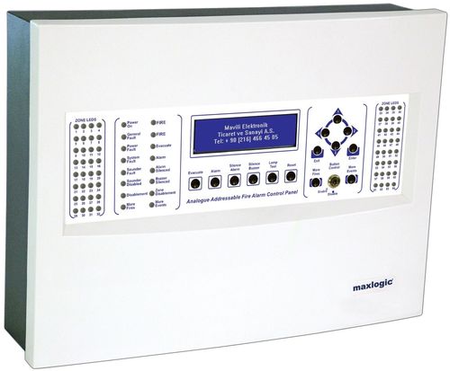 Пожарная панель управления сигнализацией - ML-123X series - MAVILI ELEKTRONIK - аналоговая / адресуемая