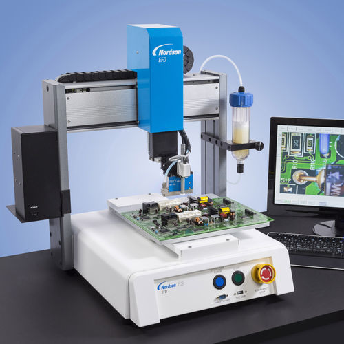 Картезианский робот - EV series - Nordson EFD - 3 оси / для дозирования / настольный