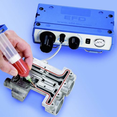 Дозатор для масла - Performus™ series - Nordson EFD - клея / силиконовый / для пасты для пайки