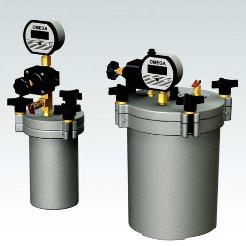Резервуар для регулировки давления - Nordson EFD - для жидкости с низкой вязкостью / для жидкостей с высокой вязкостью / металлический