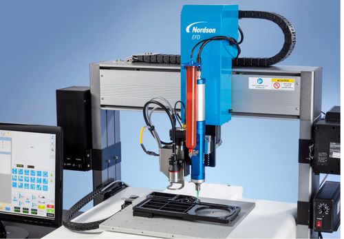 Картезианский робот - PROX  - Nordson EFD - 3 оси / раздаточный / для электронной промышленности