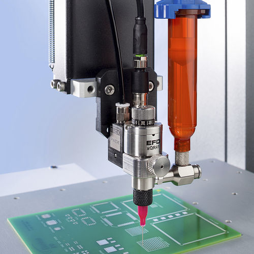 Игольчатый дозирующий клапан - xQR41 MicroDot™ series - Nordson EFD - прецизионный