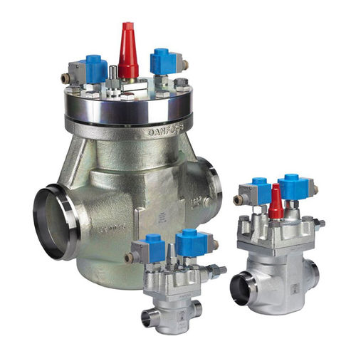 Электромагнитный клапан с контролируемым приводом - ICLX series - DANFOSS Refrigeration & Air Conditioning - 2 канала / нормально закрытый / для газа
