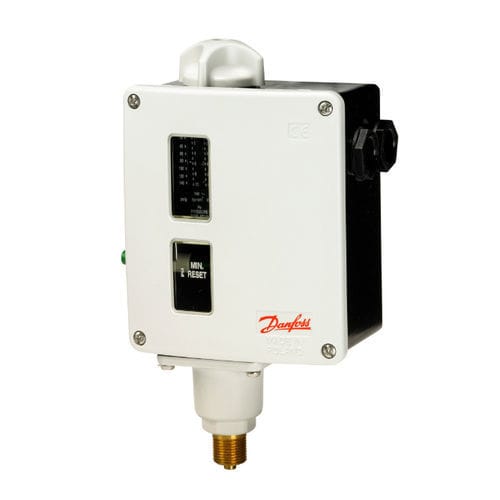 Мембранный прессостат - RT200 - DANFOSS Refrigeration & Air Conditioning - дифференциальный / SPDT / NO