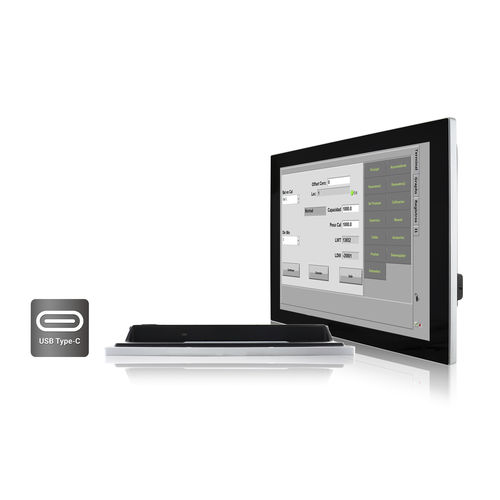 Монитор LCD - R15L600-GSC3-C - Winmate, Inc. - с проекционно-емкостной технологией / промышленный / для торговой точки