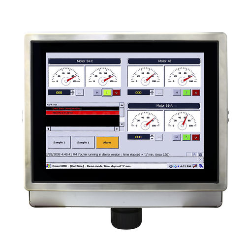 Панельный ПК для опасных зон - R15IB3S-65EX - Winmate, Inc. - ЖК-монитор / с емкостным сенсорным экраном PCAP / 15"
