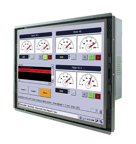 Панельный ПК TFT LCD - R19IB7T-POM1 - Winmate, Inc. - с емкостным сенсорным экраном PCAP / 19" / Intel® Celeron Bay Trail-M N2930