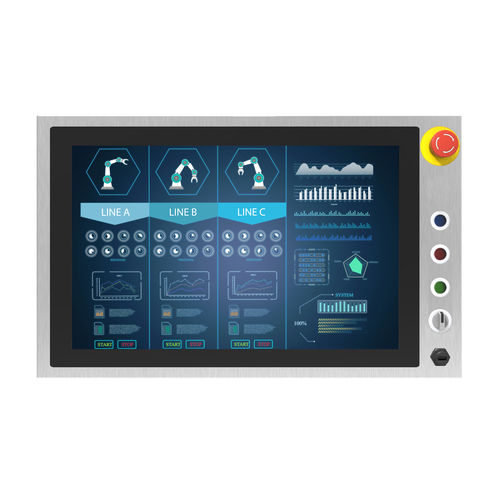 Панельный ПК ЧМИ - W22IB3S-SPA3-B - Winmate, Inc. - с емкостным сенсорным экраном PCAP / 21,5" / 1920x1080
