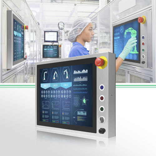 Панельный ПК ЧМИ - R19IB3S-SPM1-B - Winmate, Inc. - с емкостным сенсорным экраном PCAP / 19" / Intel® Celeron Bay Trail-M N2930