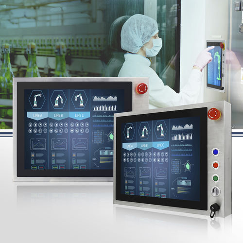 Панельный ПК TFT LCD - R15IB3S-SPC3-B  - Winmate, Inc. - с емкостным сенсорным экраном PCAP / с многоточечным сенсорным экраном / 15"