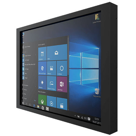Монитор для аффиширования - R21L100-CHM1 - Winmate, Inc. - с резистивным сенсорным экраном / 21,3" / 1600x1200