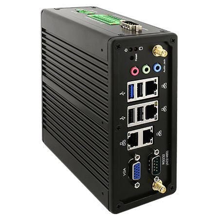 Встроенный ПК - IBDRW100-EL - Winmate, Inc. - на DIN-рейке / Intel® Celeron® N6210 / RS-232