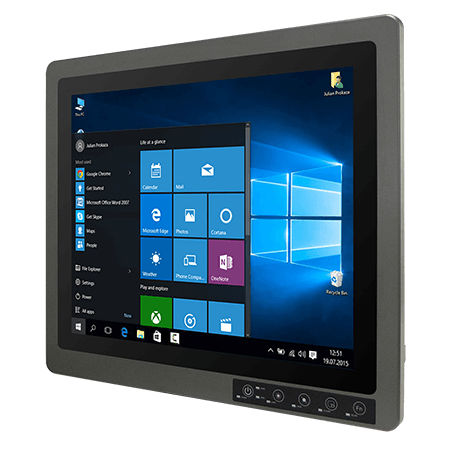 Панельный ПК TFT LCD - R19IHAT-66EX-T - Winmate, Inc. - со светодиодной подсветкой / с емкостным сенсорным экраном PCAP / 19"