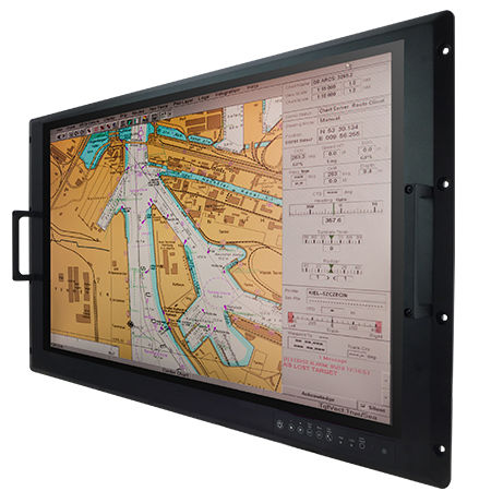 Морской монитор - M320TF-MR - Winmate, Inc. - с мультисенсорным экраном / с емкостным сенсорным экраном PCAP / 32"