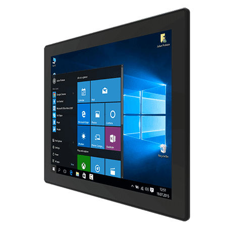 Панельный ПК ЖК-монитор - R19ITWS-MHA3-EX - Winmate, Inc. - со светодиодной подсветкой / с сенсорным экраном / 17"