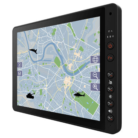 Панельный ПК ЖК-монитор - FM12E-VML - Winmate, Inc. - со светодиодной подсветкой / с сенсорным экраном / 12,1"