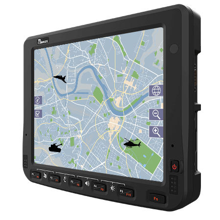 Панельный ПК ЖК-монитор - FM10E-VML - Winmate, Inc. - с емкостным сенсорным экраном PCAP / 10,4" / x86