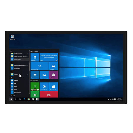 HMI с сенсорным экраном - W32IT3S-PTA3 - Winmate, Inc. - настенный / с креплением VESA / для монтажа в стойку
