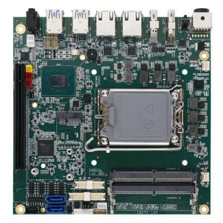 Одноплатный компьютер мини-ITX - IAD70 - Winmate, Inc. - Intel® Core™ i5-12500TE / Intel® Core™ i7-12700TE / Intel® Core™ i9-12900TE