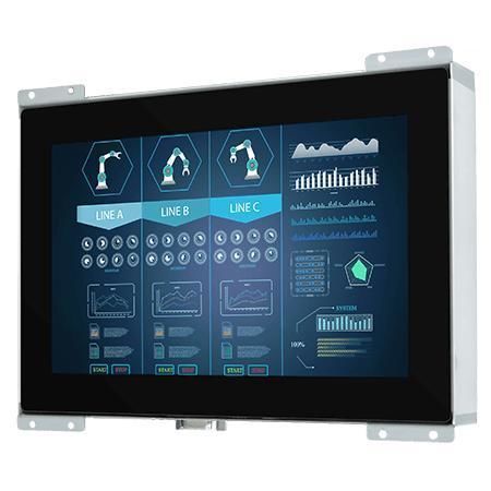 Монитор LCD - W10L100-POA1 - Winmate, Inc. - с проекционно-емкостной технологией / с мультисенсорным экраном / промышленный