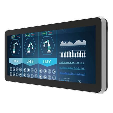Монитор с проекционно-емкостной технологией - W12L100-GSB1 - Winmate, Inc. - с емкостным сенсорным экраном PCAP / с мультисенсорным экраном / промышленный