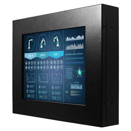 Сенсорный монитор - R08T100-CHA1 - Winmate, Inc. - LCD / с резистивным сенсорным экраном / с емкостным сенсорным экраном