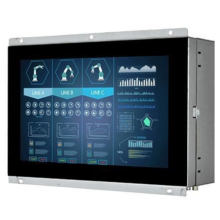 Монитор LCD - W07L100-POT1-C - Winmate, Inc. - с проекционно-емкостной технологией / с мультисенсорным экраном / промышленный
