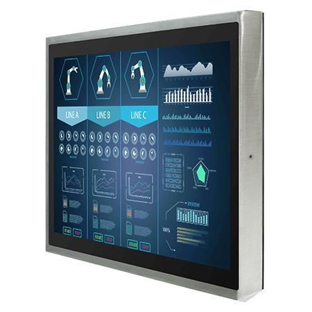 Монитор с проекционно-емкостной технологией - R10L100-SPT2 - Winmate, Inc. - с емкостным сенсорным экраном PCAP / с мультисенсорным экраном / с сенсорным экраном PCT