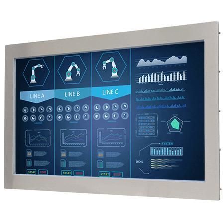 Монитор LCD - W22L100-STA3 - Winmate, Inc. - с резистивным сенсорным экраном / для использования в области химии / для использования в фармацевтике